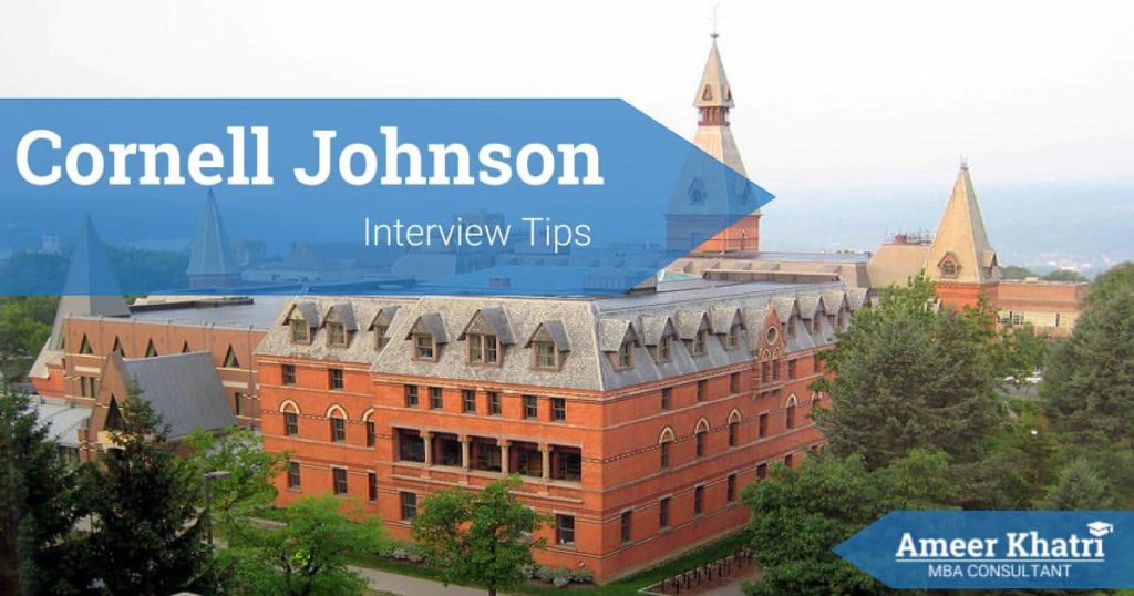 Cornell Johnson MBA Interview