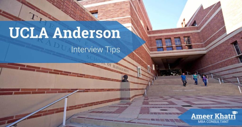UCLA Anderson MBA Interview