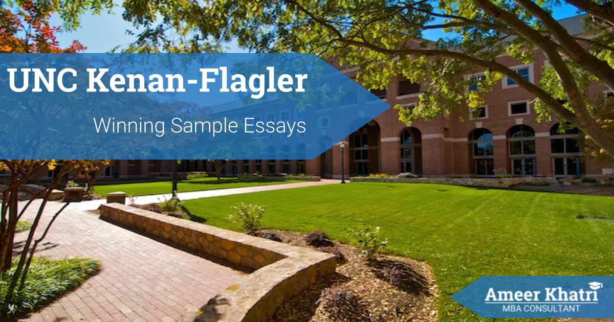 UNC Kenan Flagler MBA Application Essay Tips and Class Profile