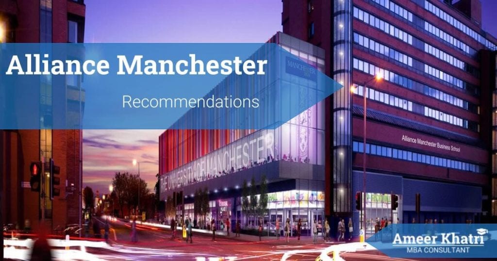 Alliance Manchester Recommendation 1 - Alliance Manchester Letter of recommendation - Ameerkhatri.com -  -  - Manchester Letter of recommendations
