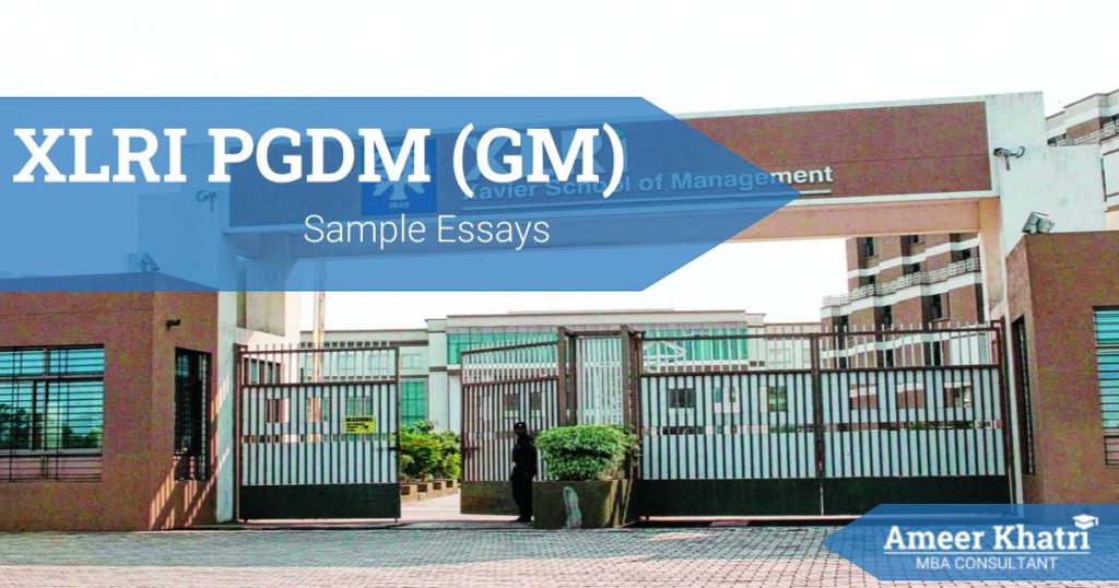 Xlri 3 - XLRI PGDM (GM) - Ameerkhatri.com -  -  - XLRI PGDM(GM)- Application Tips