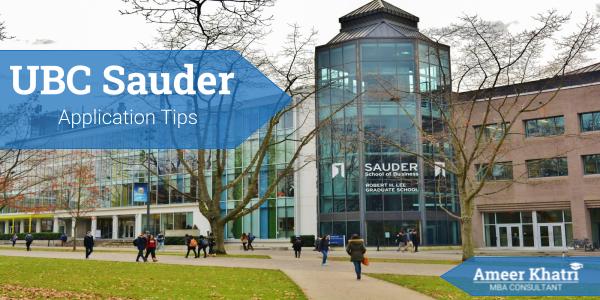 Ubc Sauder Application Tips - UBC Sauder MBA - Ameerkhatri.com -  -  - UBC Sauder MBA Application Tips