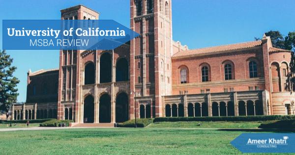 University of California Master of Science in Business Analytics