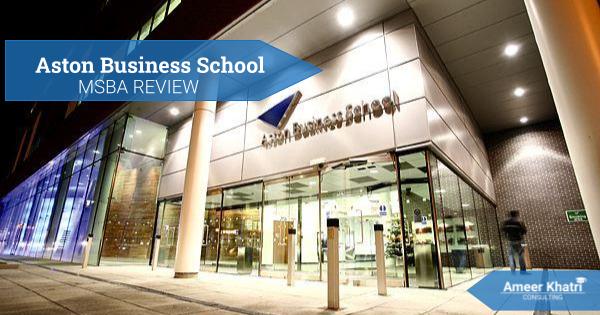 Aston Business School Business Analytics MSc