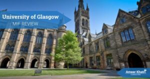 University of Glasgow MSc. Finance & Management