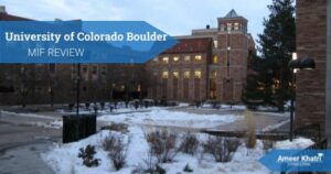 Colorado Boulder Master's in Finance