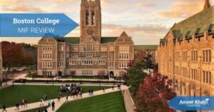 Boston College Master of Science in Finance