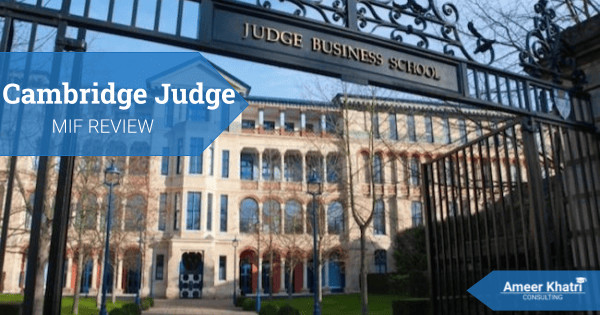 Cambridge Judge MiF