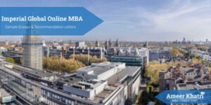 Imperial Global Online Mba Essays Lor - Imperial Global Online MBA Sample Essays and Recommendation Letters - Ameerkhatri.com -  -  - Imperial Global Online MBA