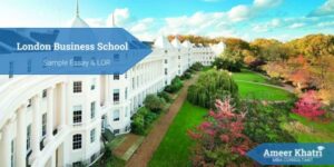 London Business School MiM - Sample Essays & LOR